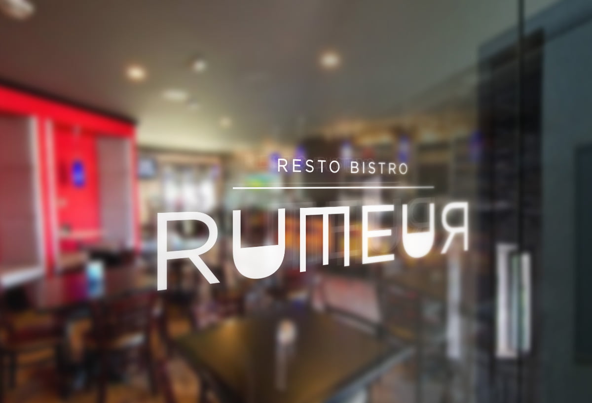 Resto Bistro Rumeur - Branding