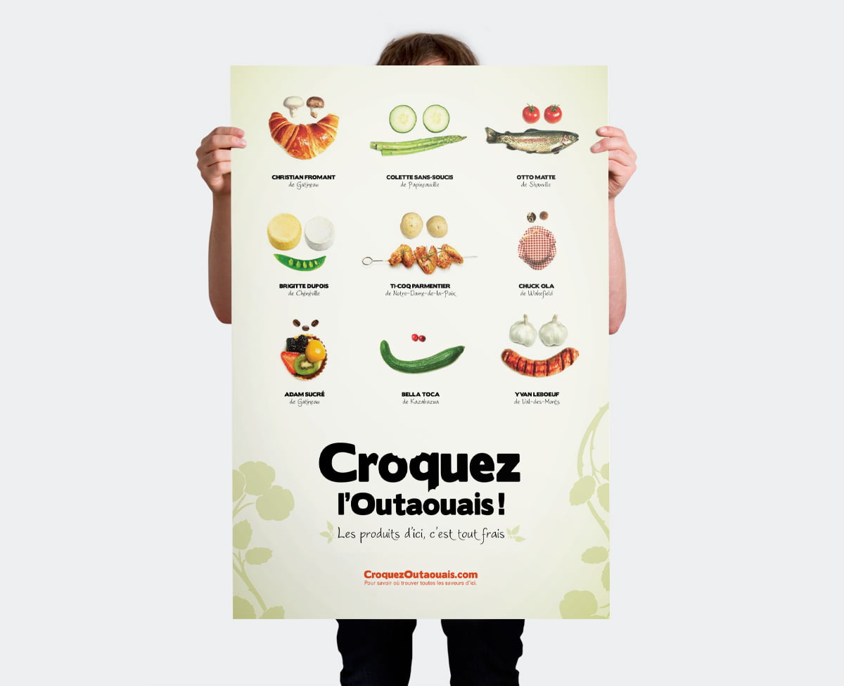 TCAO - Campagne publicitaire – Croquez l'Outaouais