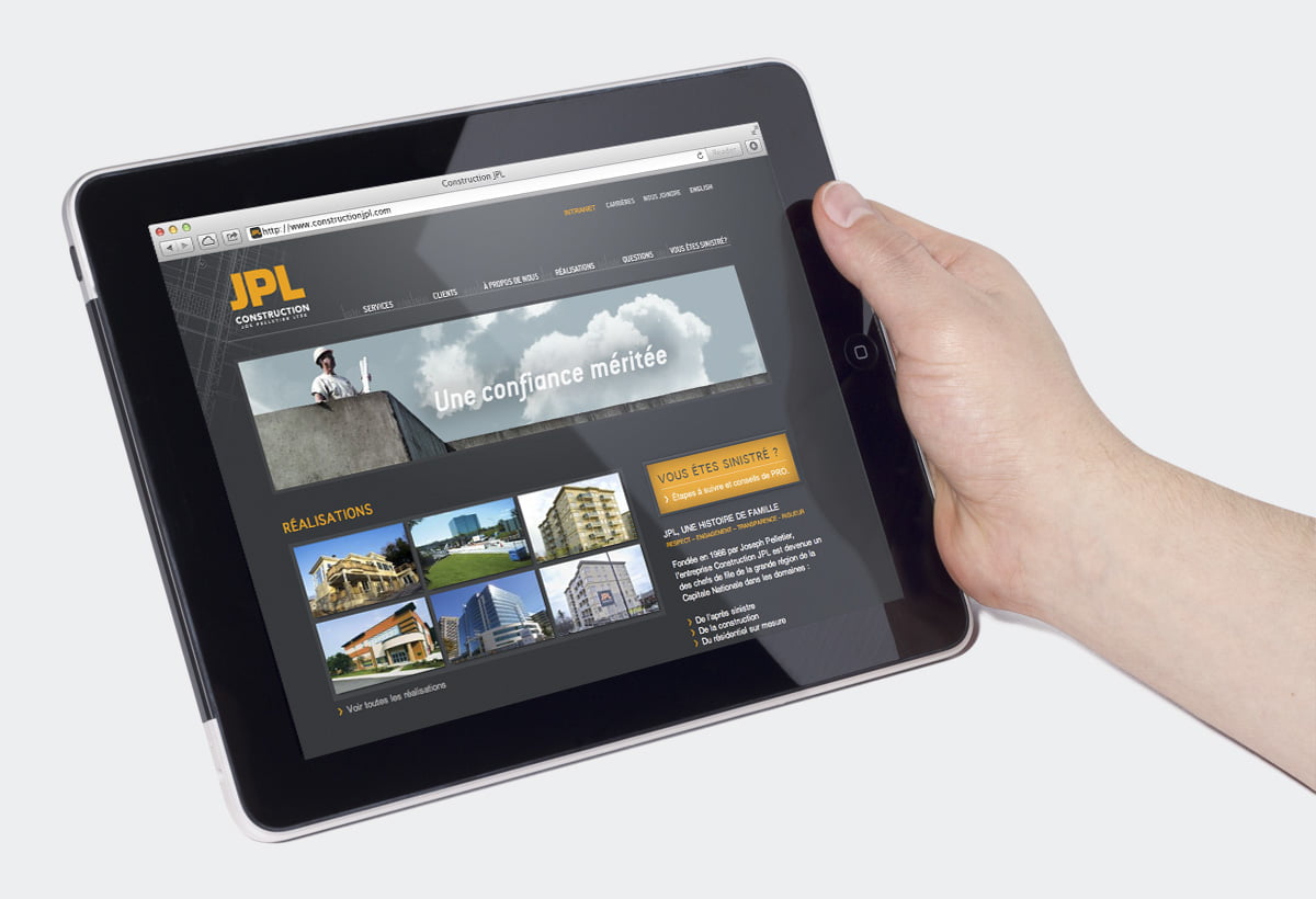 Construction JPL - Branding