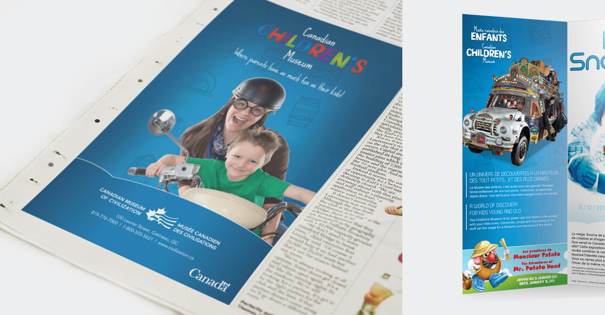 Canadian Museum of History - Advertising Campaign – Canadian Children's Museum