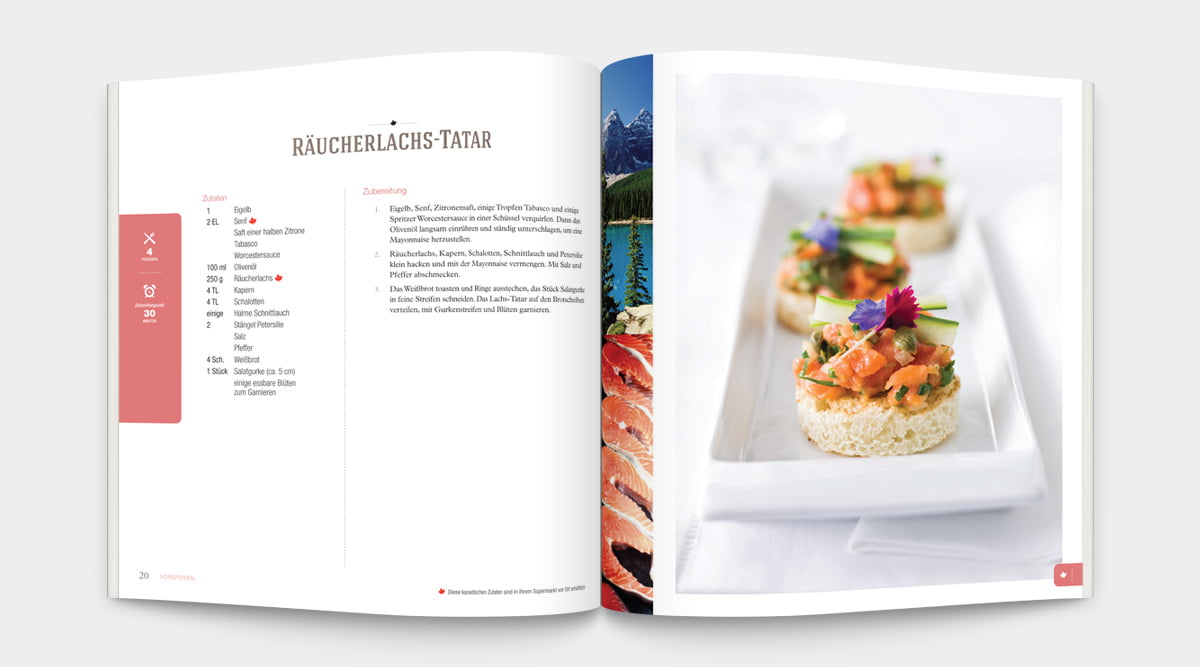 Agriculture Canada - Livre de recettes <i>So Schmeckt Kanada!</i>