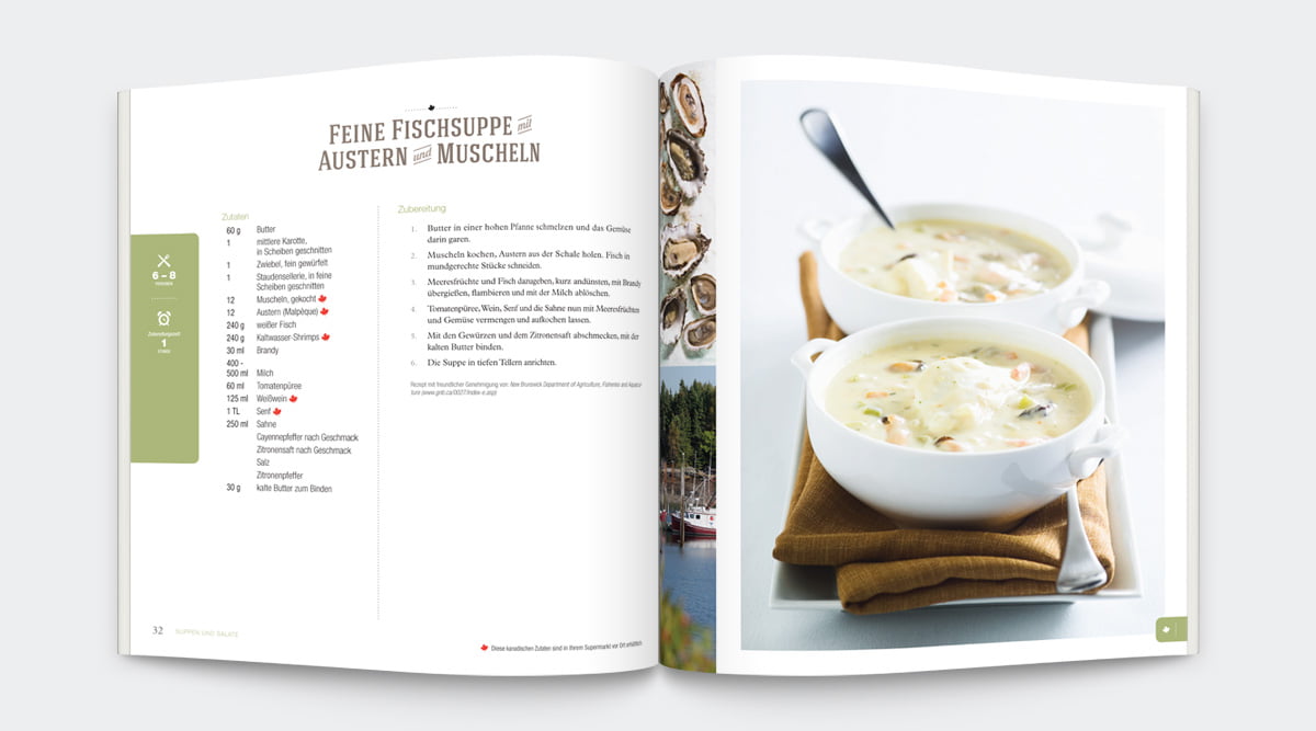 Agriculture Canada - Livre de recettes <i>So Schmeckt Kanada!</i>