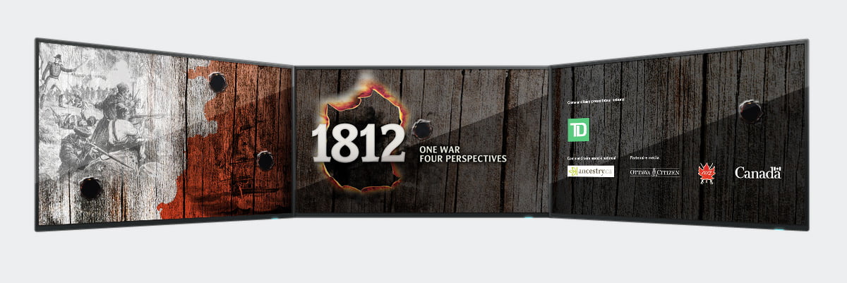 Canadian War Museum - Advertising Campaign - 1812 Exhibition