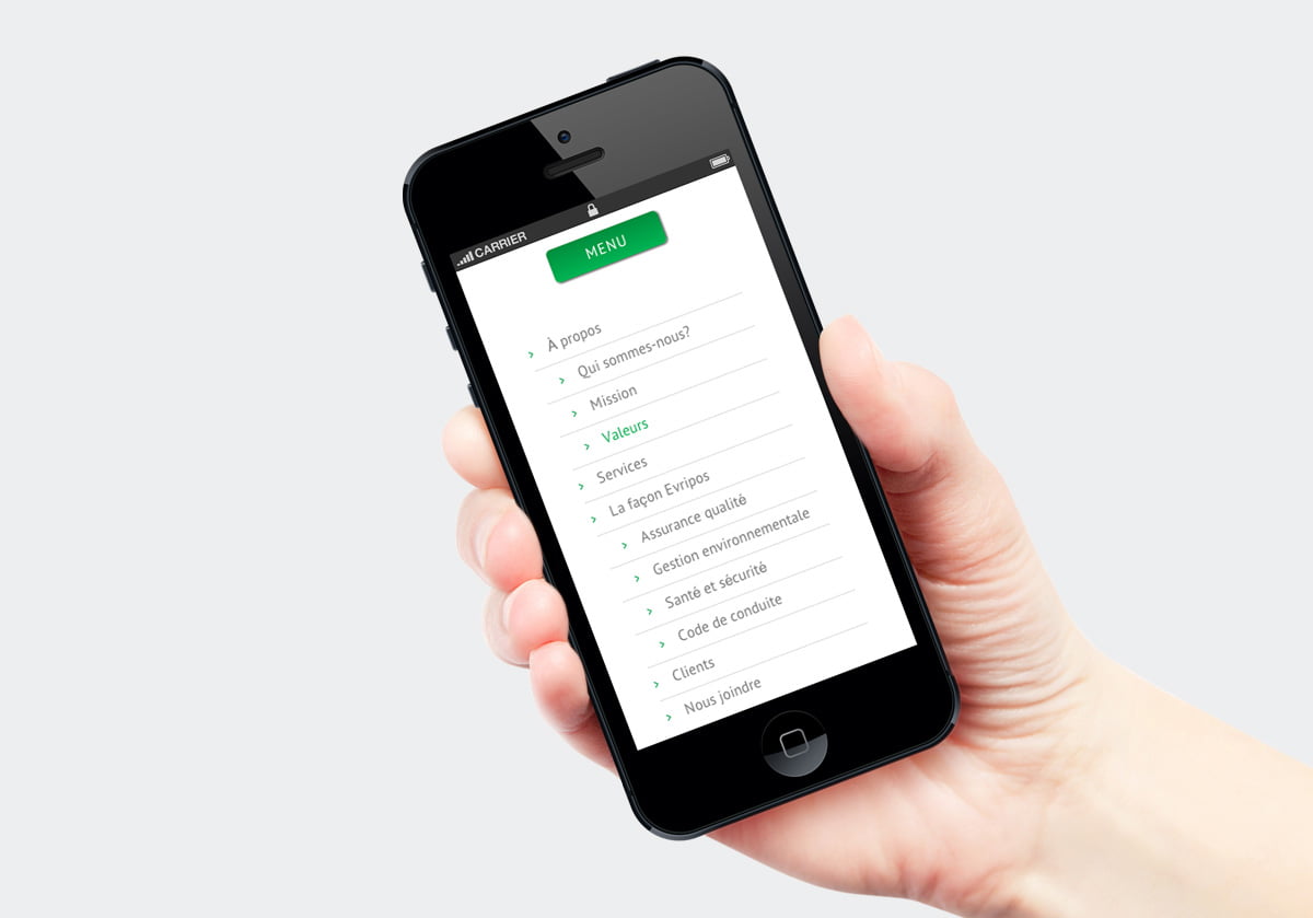 Evripos - Website