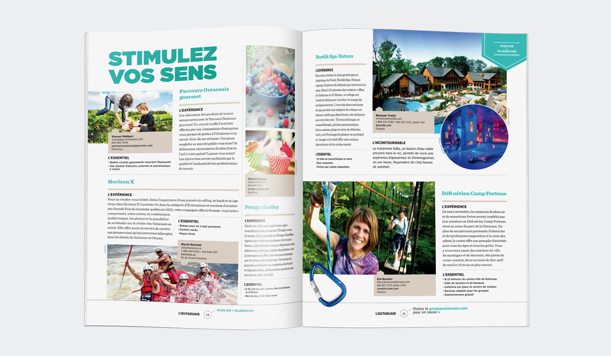 Tourisme Outaouais - Magazine L'Outaouais 2013-2014