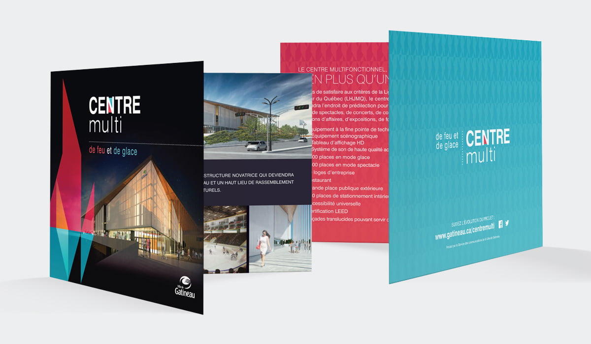 Ville de Gatineau - Centre multifonctionnel – Image de marque