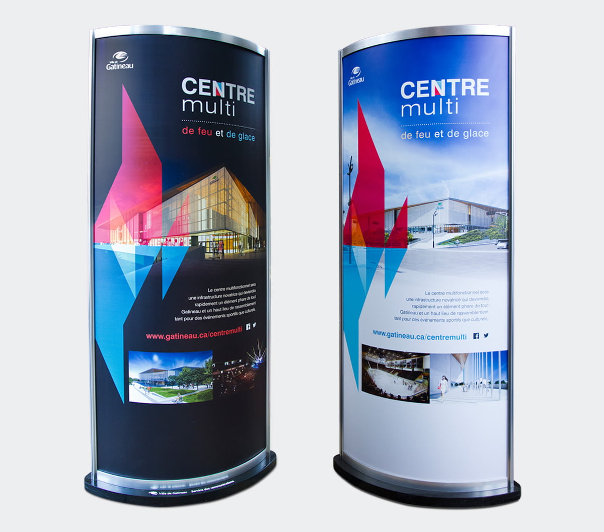 Ville de Gatineau - Centre multifonctionnel – Image de marque