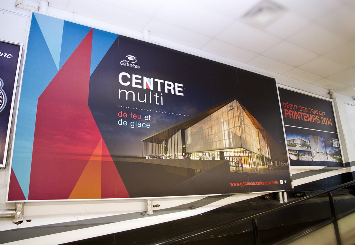 Ville de Gatineau - Centre multifonctionnel – Branding
