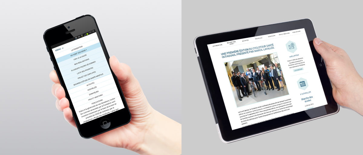 Gatineau Health Foundation - Website
