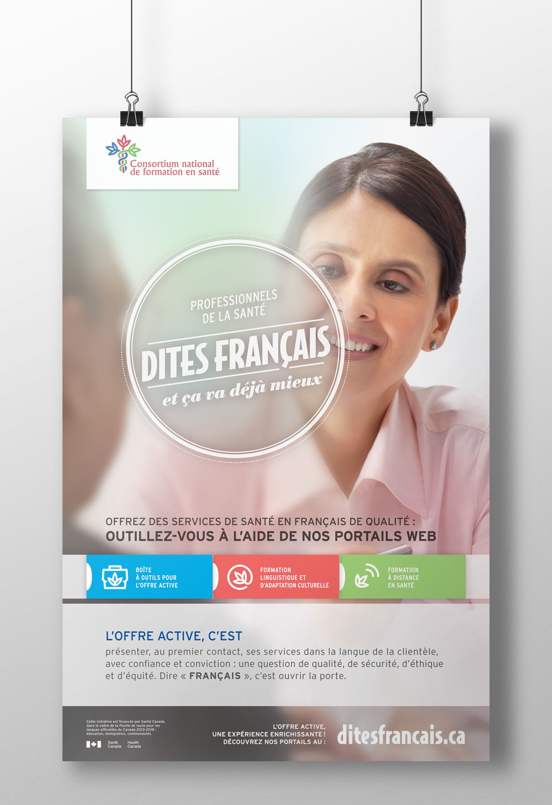 CNFS - Stratégie de marketing et campagne de promotion « Dites français »