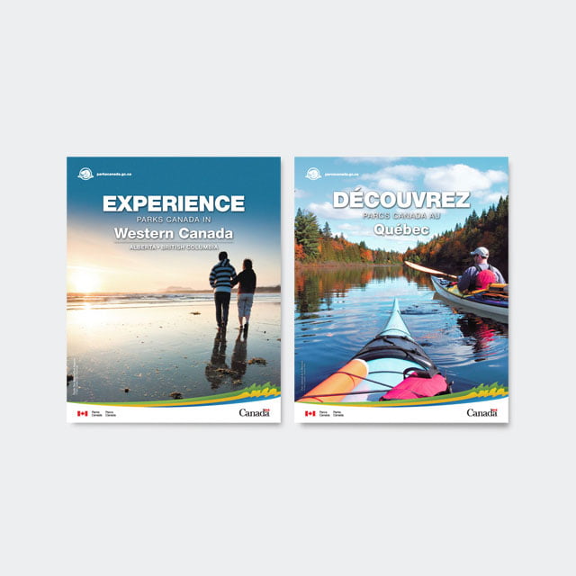 Parcs Canada – Brochures touristiques