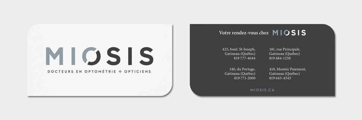 Miosis - Image de marque et site Web