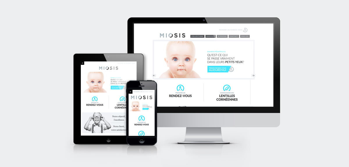 Miosis - Image de marque et site Web