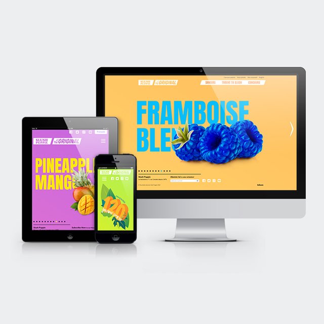 Slush Puppie – Site Web