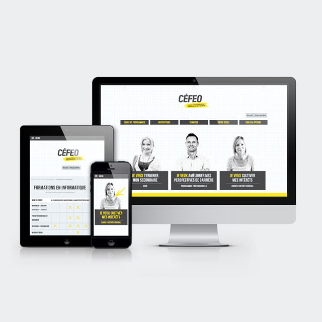 CEFEO – Image de marque et site Web