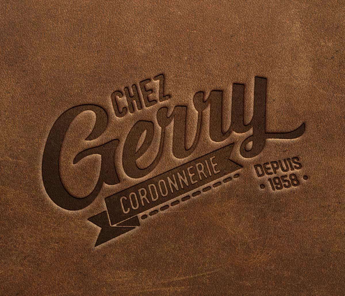 Cordonnerie Chez Gerry - Branding